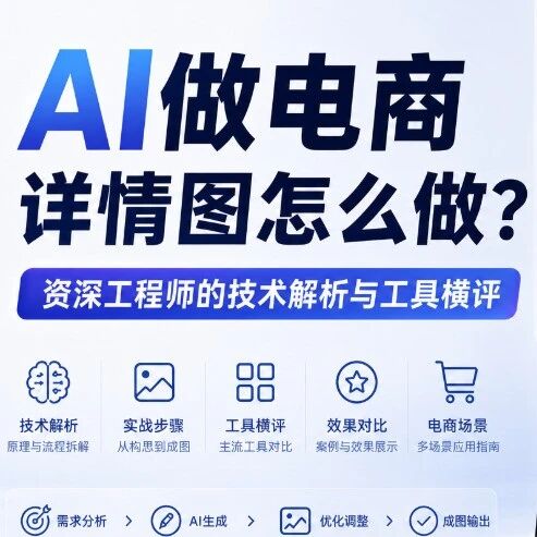 AI做电商详情图怎么做？资深工程师的技术解析与工具横评