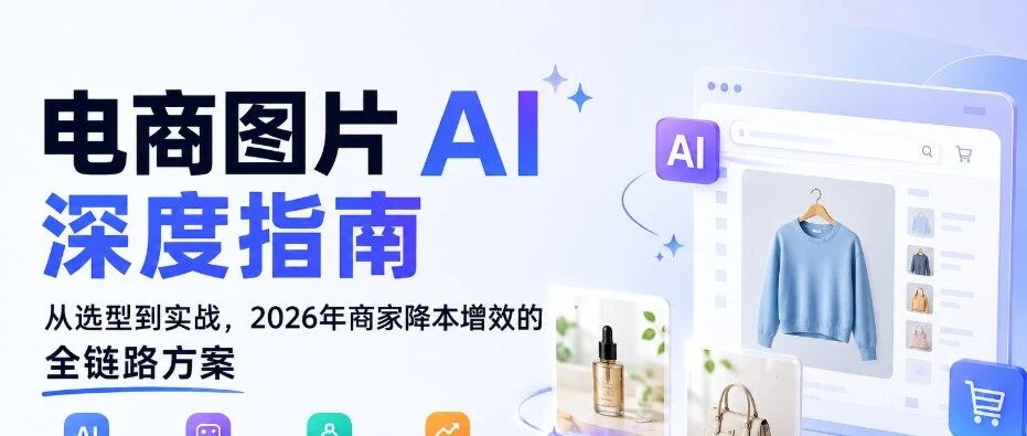 电商图片AI深度指南：从选型到实战，2026年商家降本增效的全链路方案