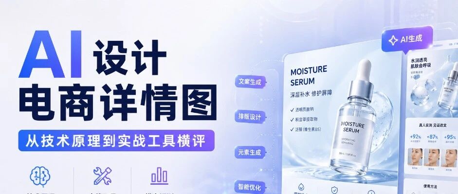 AI设计电商详情图：从技术原理到实战工具横评