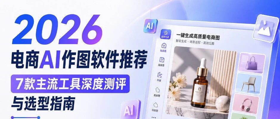 2026电商AI作图软件推荐：7款主流工具深度测评与选型指南