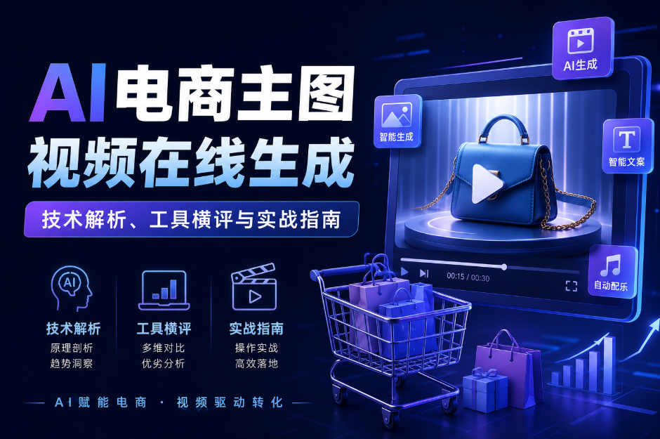 AI电商主图视频在线生成:技术解析、工具横评与实战指南