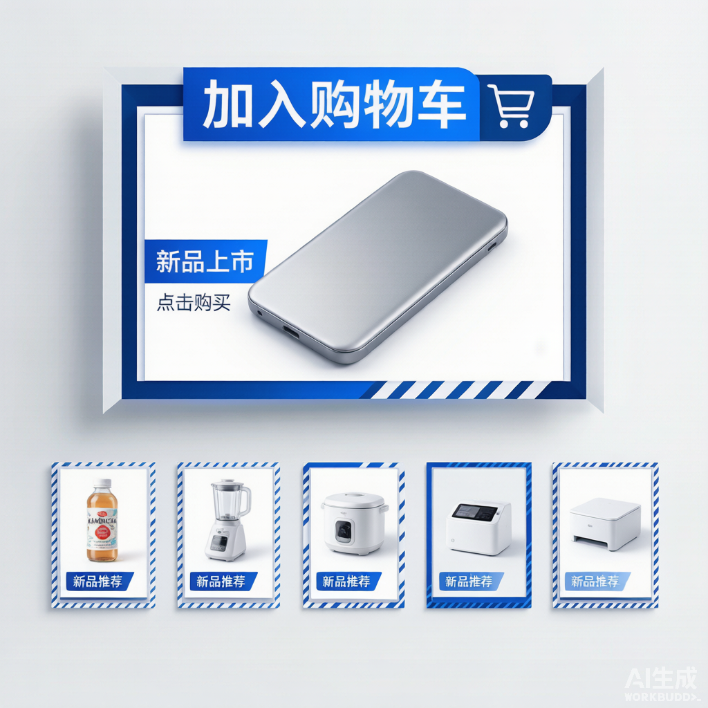 商品详情页主图，电商详情页首屏主视觉设计场景