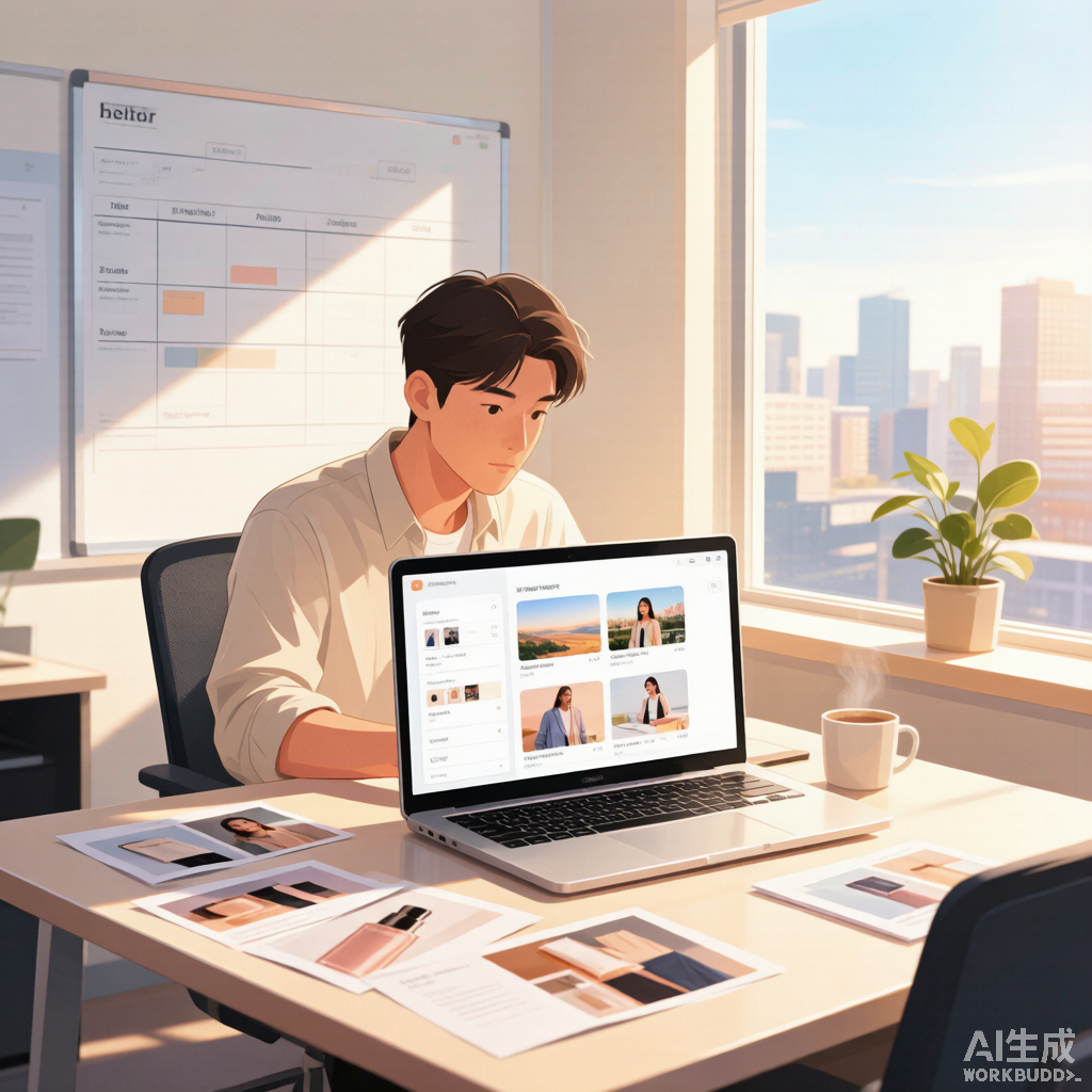AI视频生成工具免费应用场景图:电商运营用AI工具批量产出视频