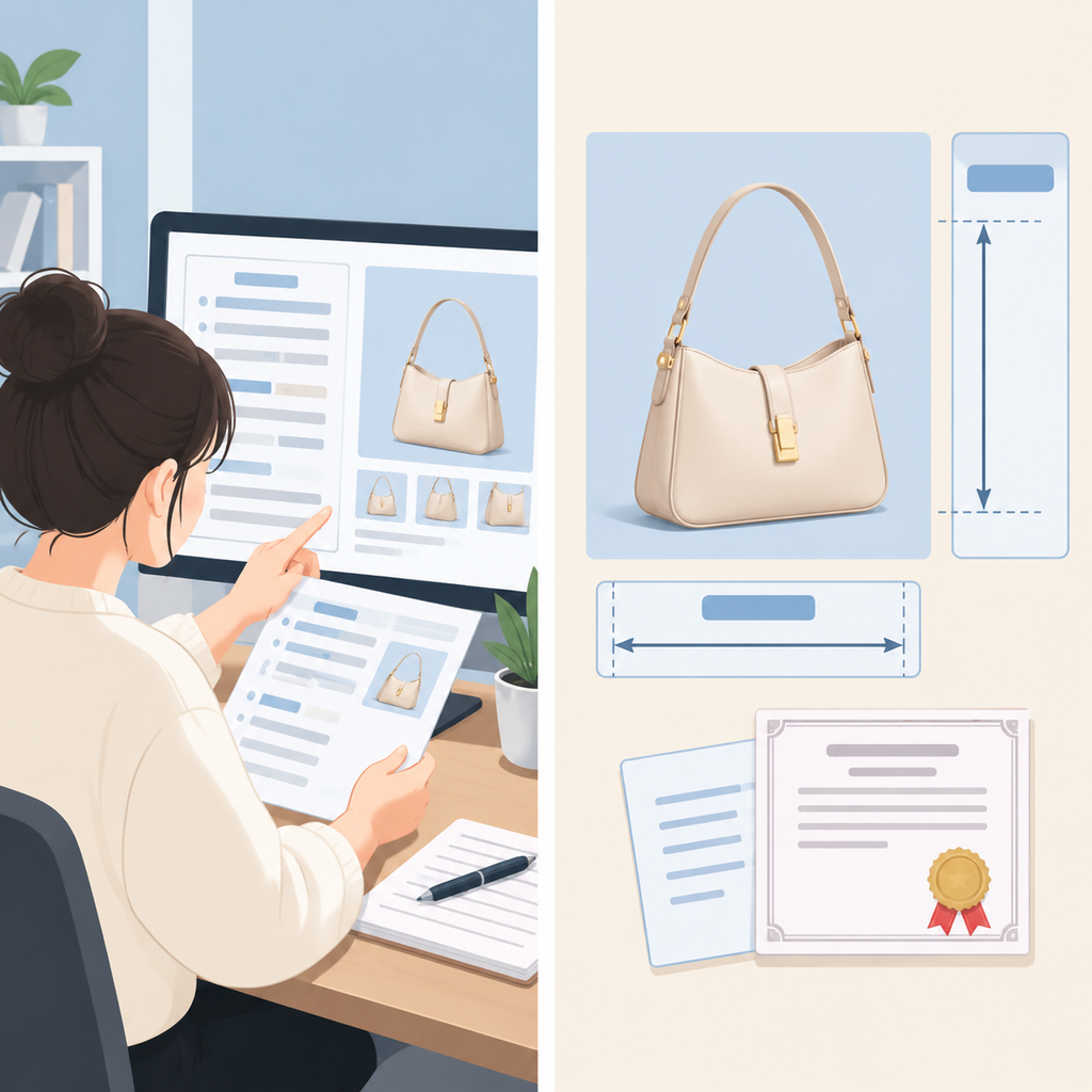 横向四步流程图,四个圆形节点从左到右用箭头连接,节点内依次画着批量出图堆叠图标、单张放大的图片图标、两张并排对比的对照图标、一个勾选框图标,节点下方各有一行小字占位条,整体为扁平线框风格